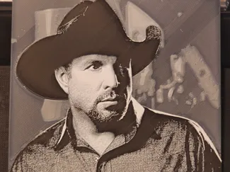 Garth Brooks hueforge
