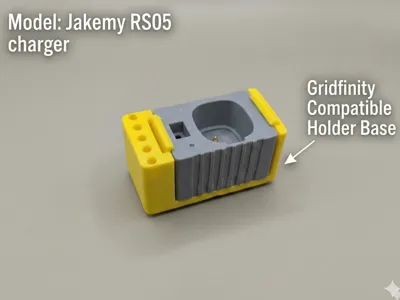 Gridfinity Jakemy RS05 Charger Holder