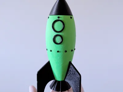 Toy Rocket Kit Card