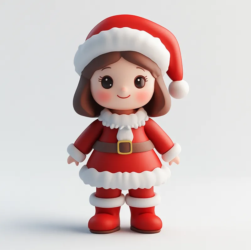 Christmas girl, Mrs. Santa Claus
