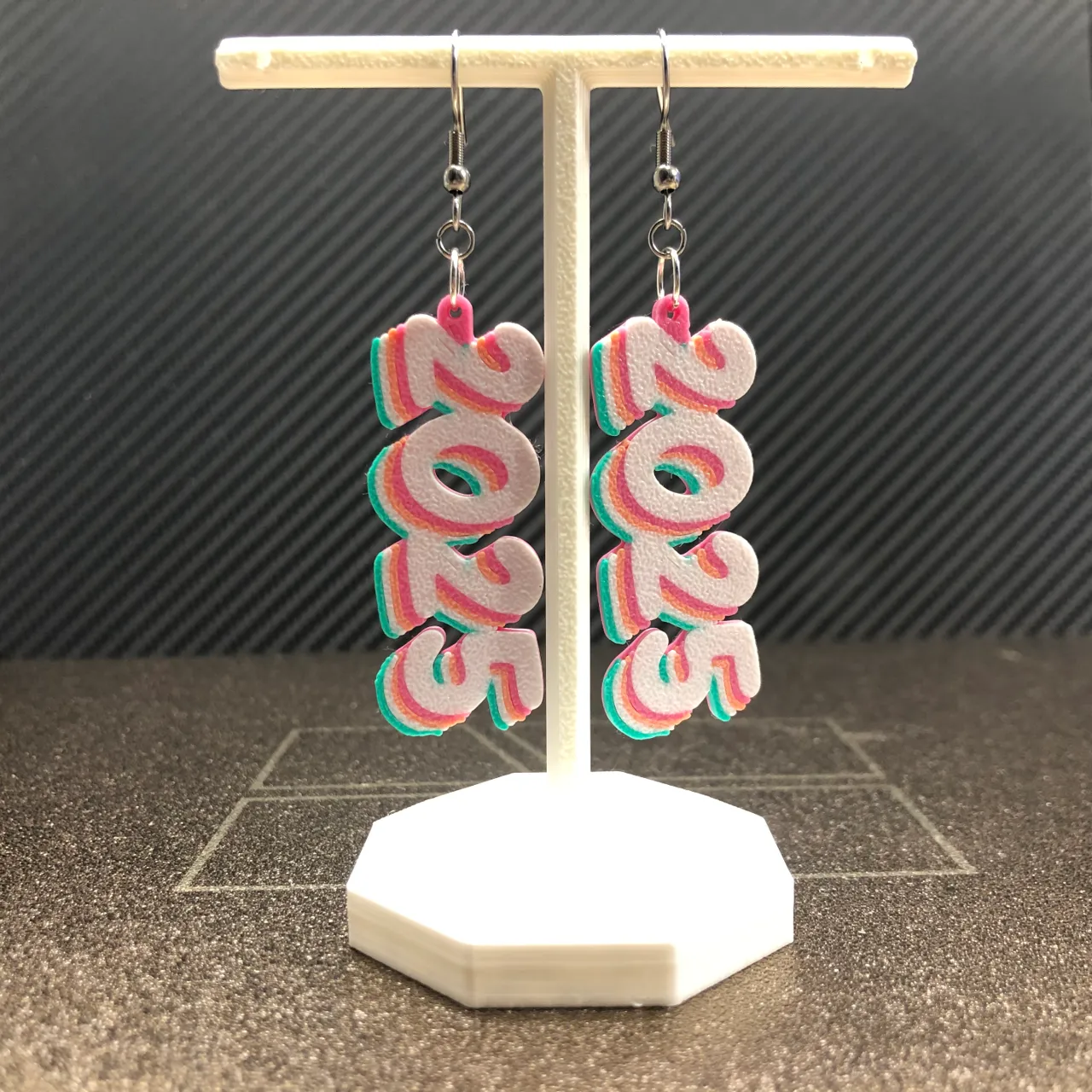 New Year 2025 Earrings view 2