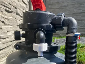 Reduction for pool G1 1/8 to quick coupling