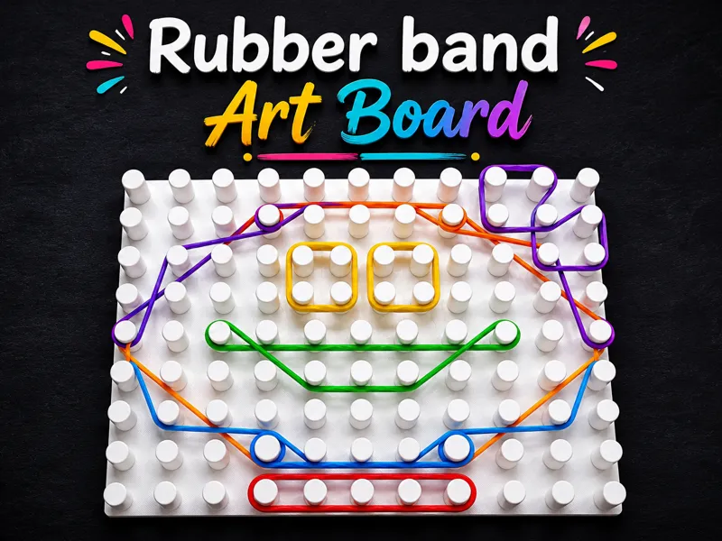 Rubber Band Art Board