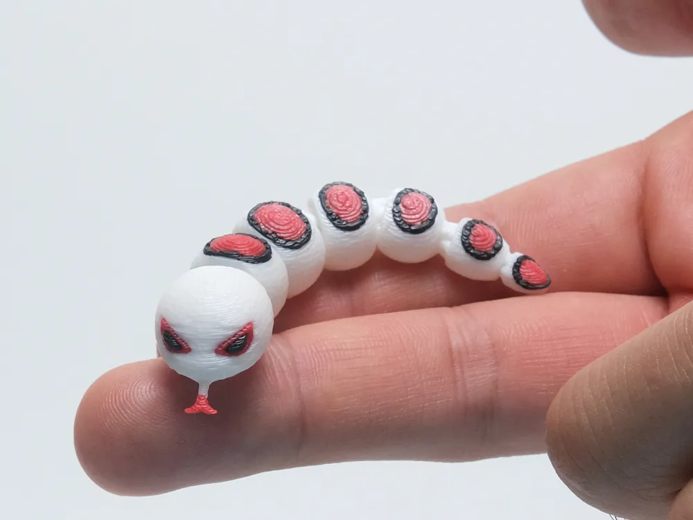 Creator Making Snakes Articulated Snake - Free 3D Print Model - MakerWorld