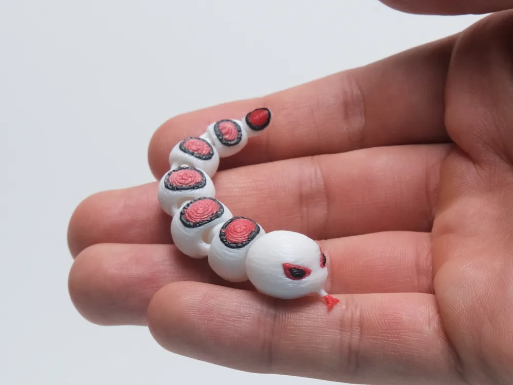 Creator Making Snakes Articulated Snake - Free 3D Print Model - MakerWorld