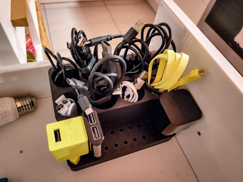 Cable and Charger Organizer