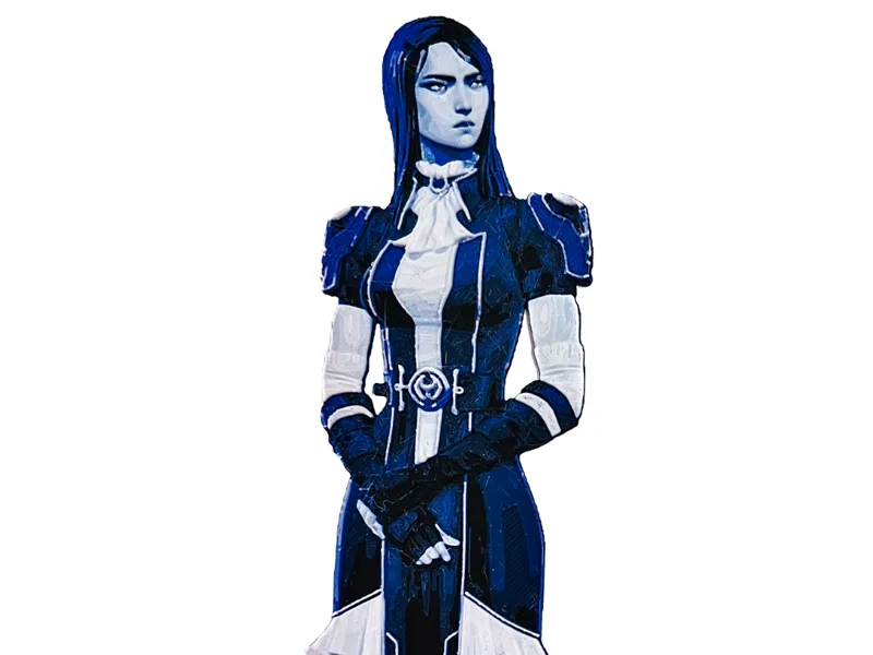 Caitlyn from Arcane Hueforge