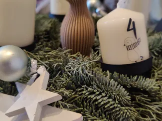 Adventskranz Kerzenhalter Ø48mm Parameter