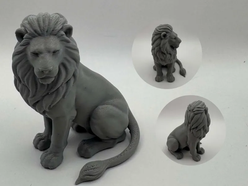 Majestic Lion – elegant royal figure