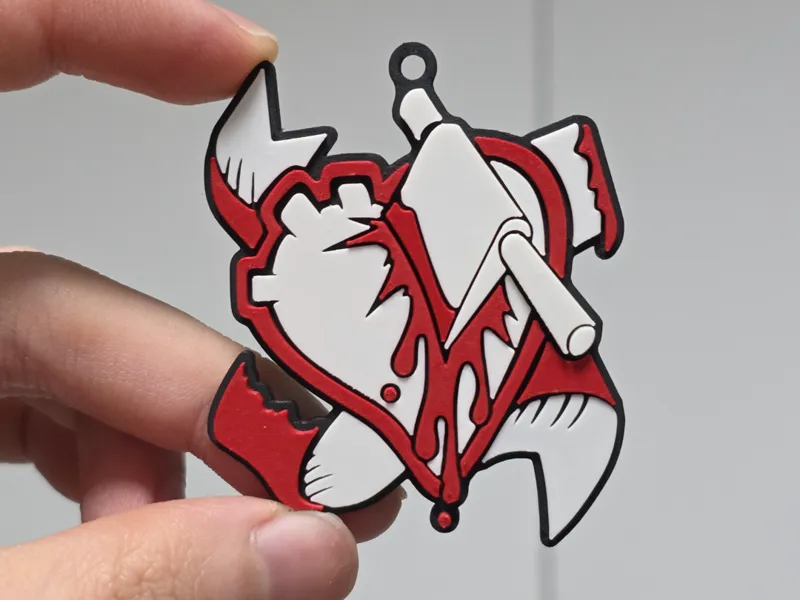 Limbus Company - Rodion Logo Keychain