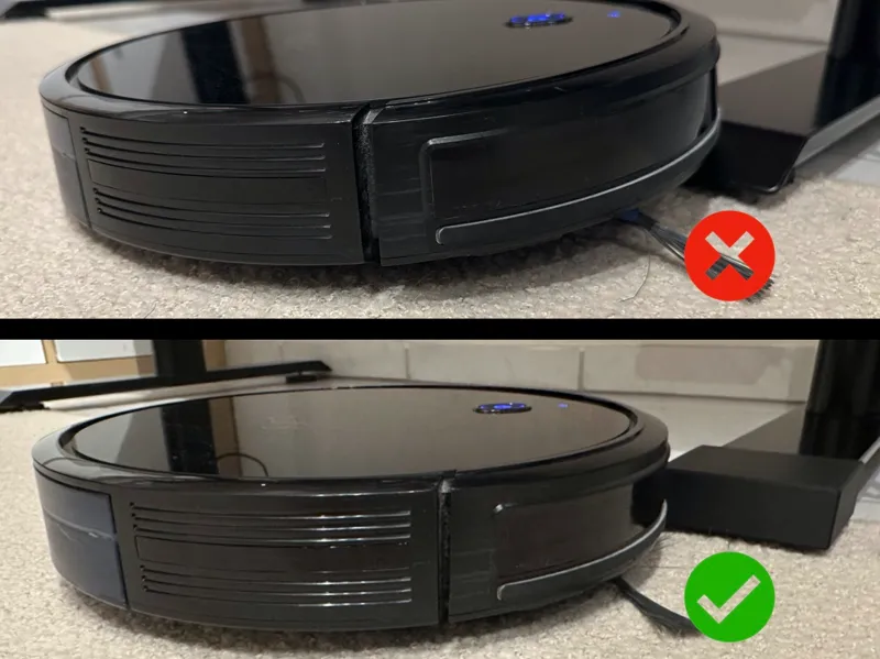 Fußabdeckung Schreibtisch Flexispot  Breite 80mm