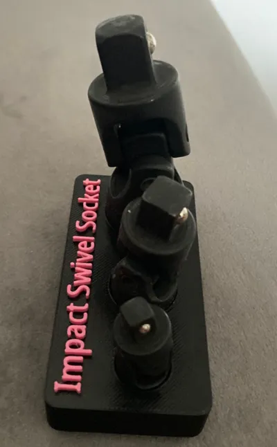 Harbor Freight Swivel Socket (Gridfinity)