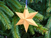 Étoile de Noël à 6 branches — photo 1