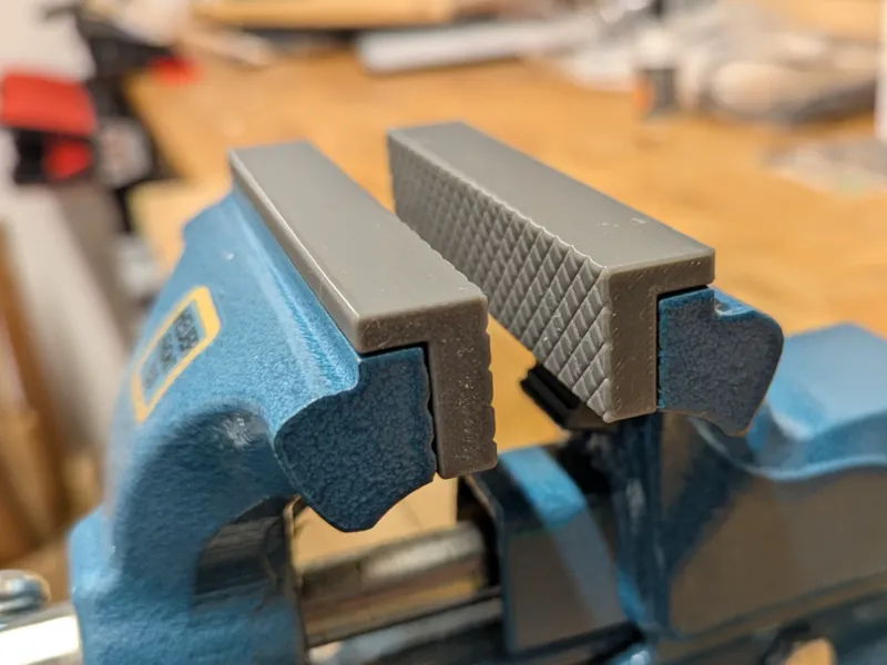 Magnetic Bench Vise Soft Jaws for Heuer 100mm