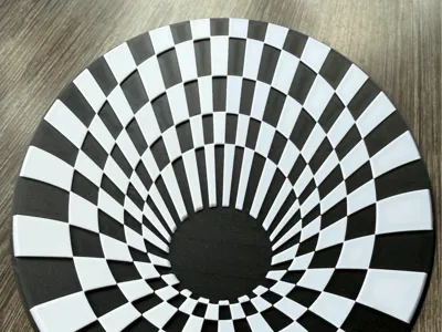 Anamorphic Hole Illusion