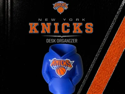 New York Knicks Desk Organizer Hoodie