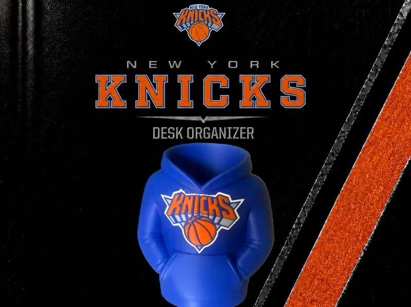 New York Knicks Desk Organizer Hoodie