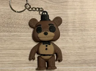 FNAF Freddy Fazbear flexi Keychain