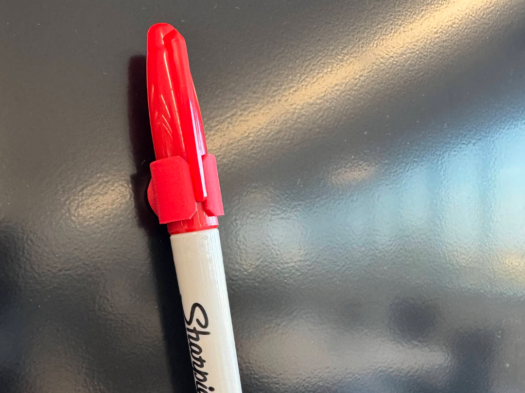 Magnetic Sharpie Clip - Stick It Where You Need It