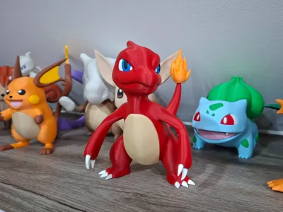 #0005 Charmeleon HQ - 20cm Multiparts