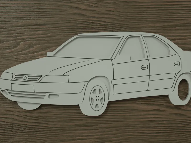 Citroen Xantia keychan