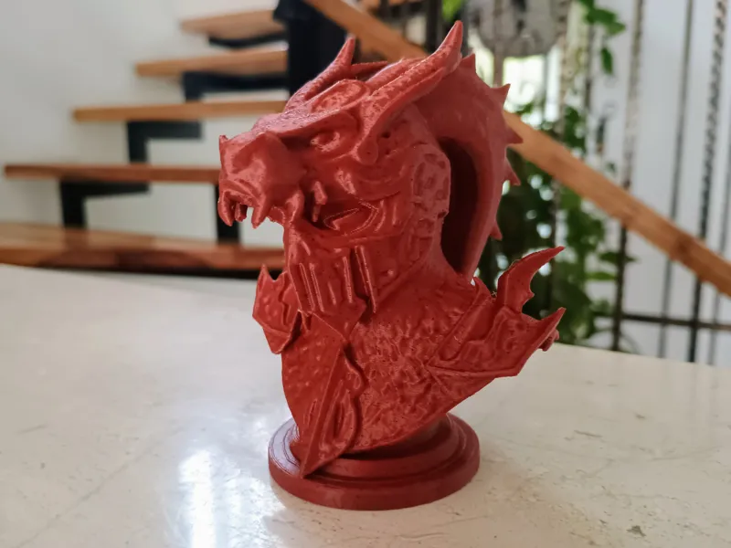 Dragon Knight Bust – Mythical Fantasy Display