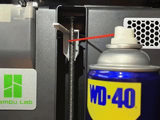 Z轴  P1/X1 丝杆清洁 WD-40防喷罩 保护罩工具 WD40 h2d Y轴 清洗  润滑