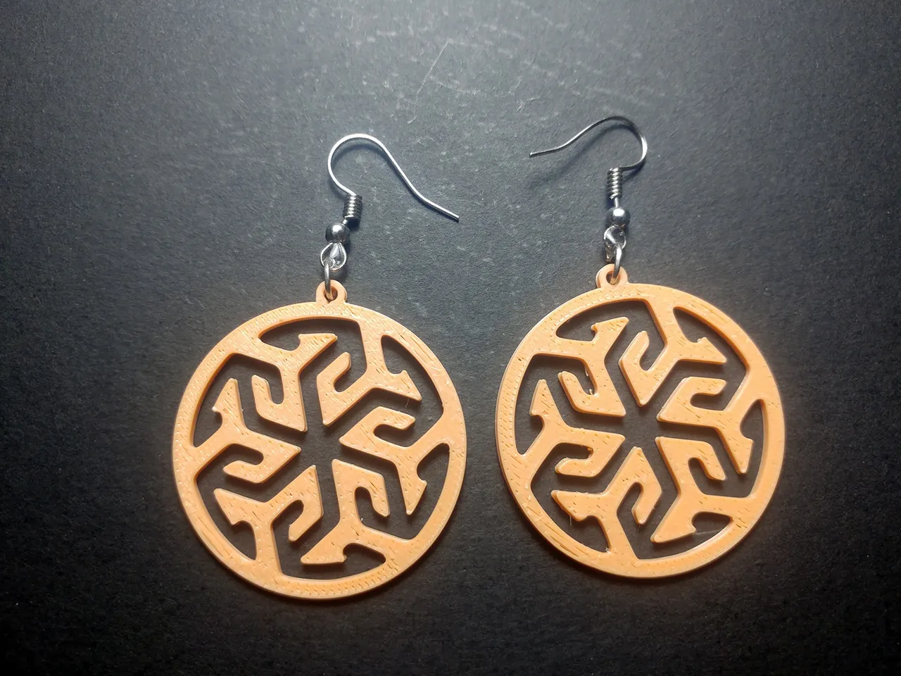 Wheel of Eternity Earrings view 3