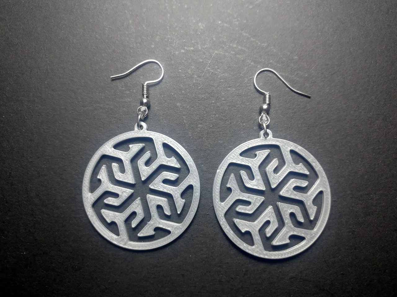 Wheel of Eternity Earrings view 2