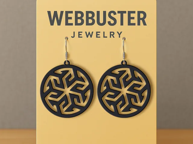 Wheel of Eternity Earrings