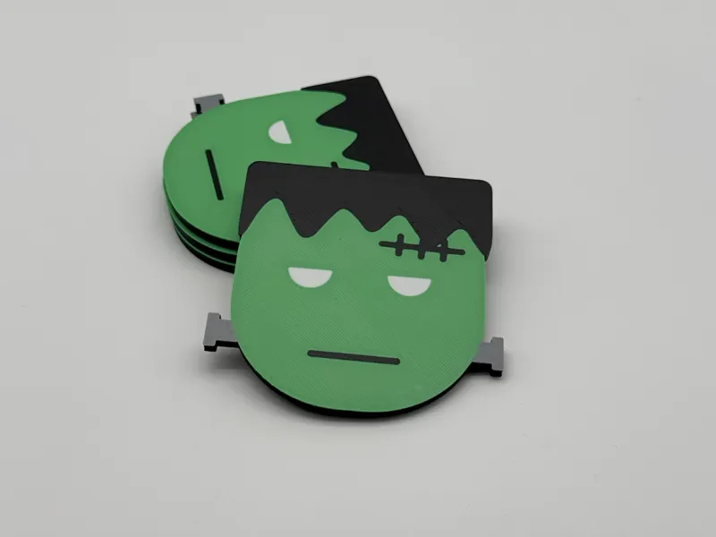 Frankenstein Themed Coaster