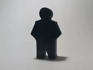Simple pawns for board games or RPGs