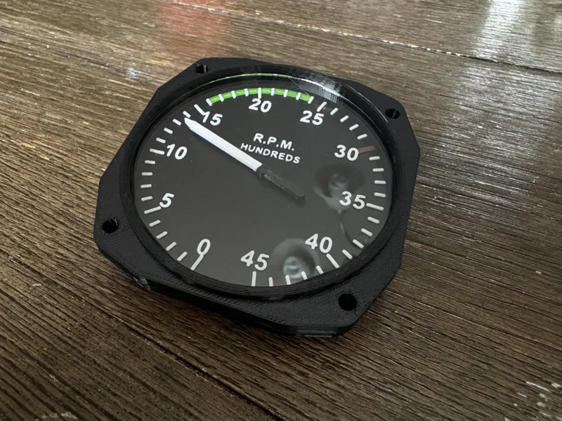 P-51 Mustang RPM Gauge