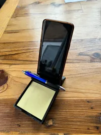 Organisateur de bureau avec support téléphone — photo 3
