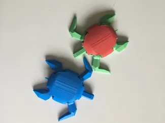 Articulated Sea Turtle