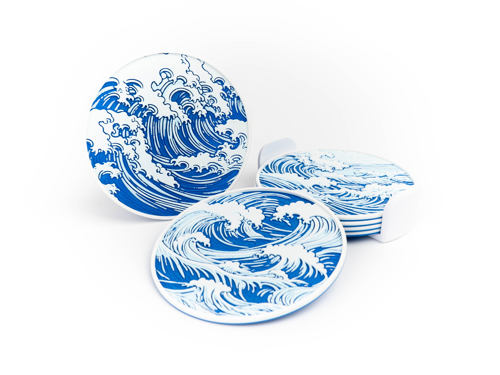 Miniatura 2 do modelo 3D Wave Coasters