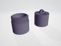 Capsule à visser pour porte-clés — photo 2
