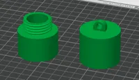 Capsule à visser pour porte-clés — photo 1