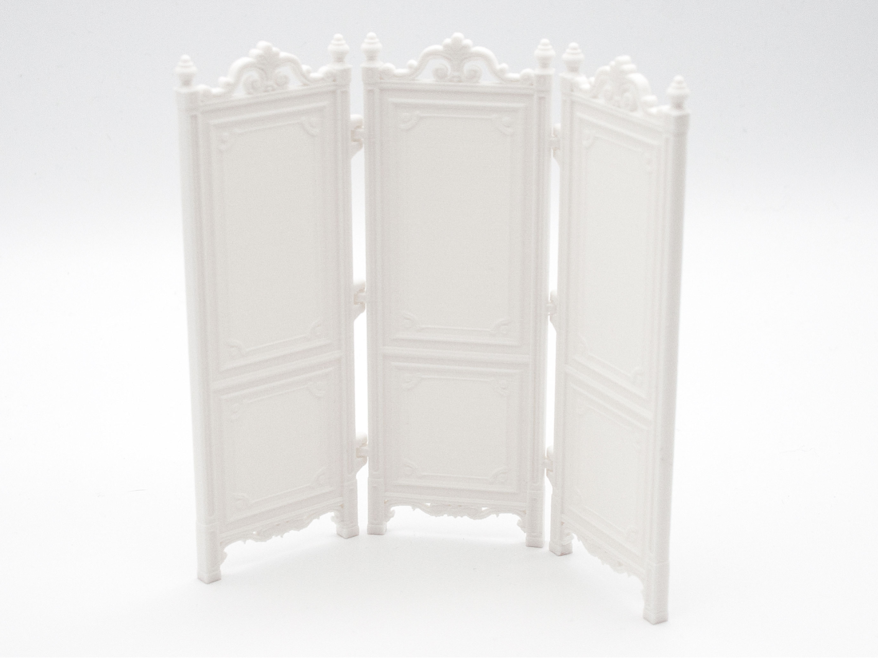 Victorian Room Divider, panel screen, scale 1:12