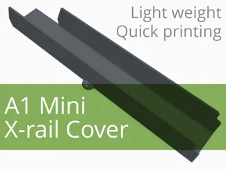 Bambu Lab A1 Mini X-rail Dust Cover