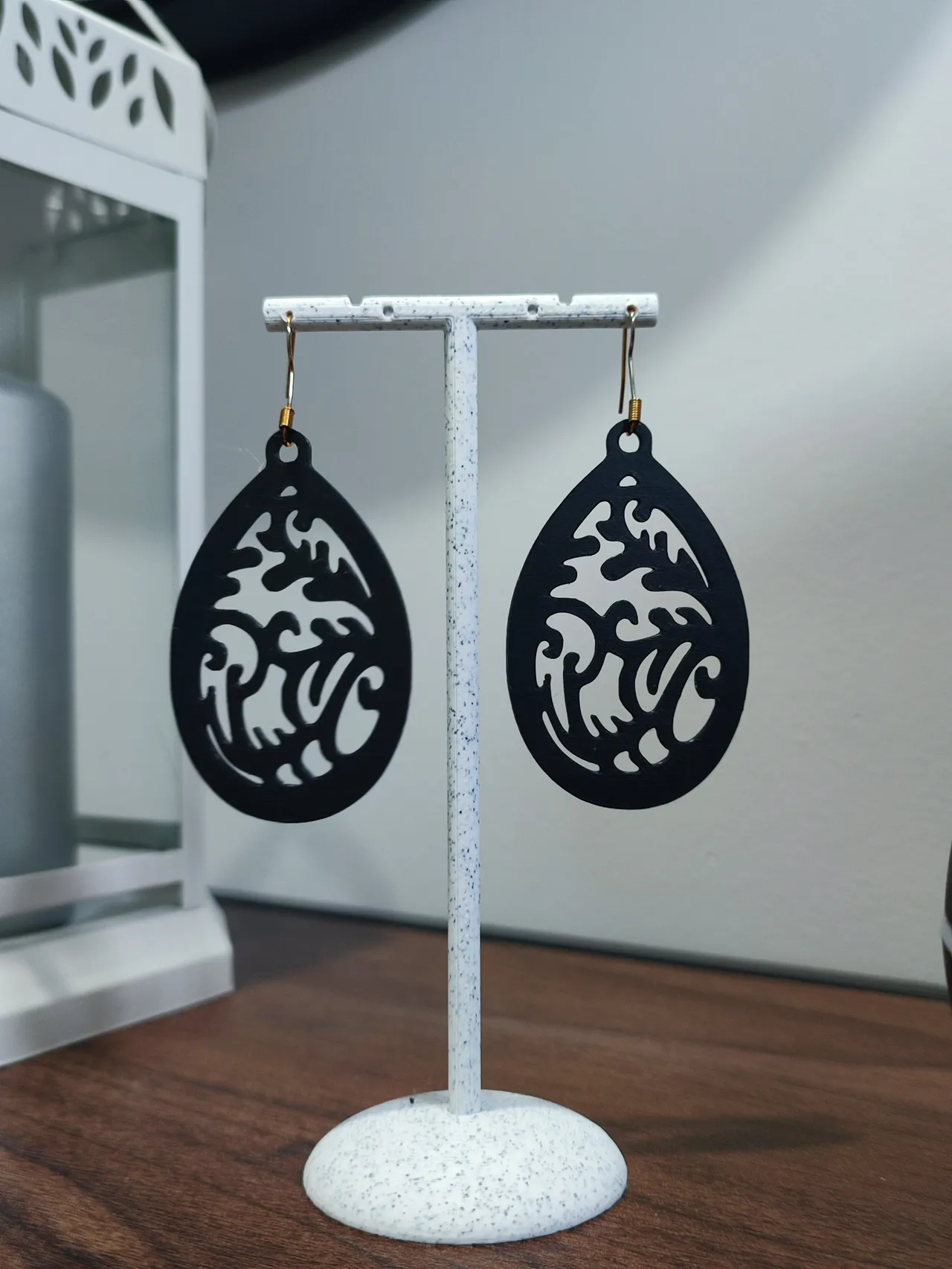 Aretes Salpicaduras de Tinta view 2