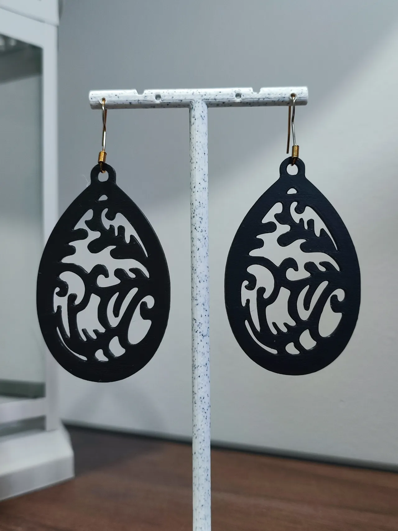Aretes Salpicaduras de Tinta view 3