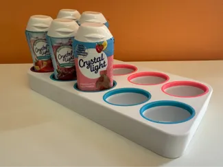 Crystal Light Water Flavor Organizer