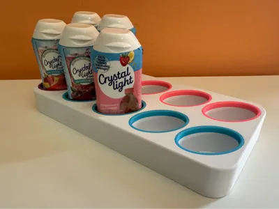 Crystal Light Water Flavor Organizer