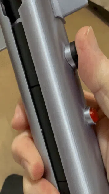 Modelo para impresión 3D: Ahsoka Tano's clone wars light saber — vista de referencia 3