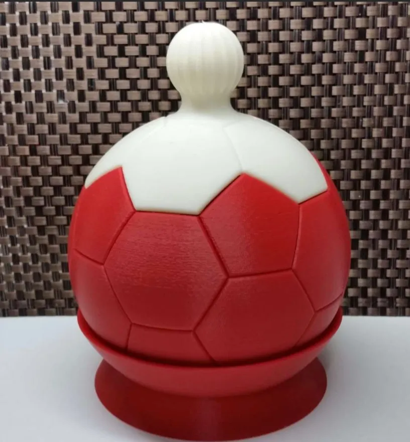 Soccer Ball Cookie jar by SneakGinger12 MakerWorld