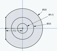 Version with reduced outer diameter (12 → 10 mm)