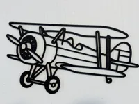 Art mural 2D avion Boeing P-12 — photo 2
