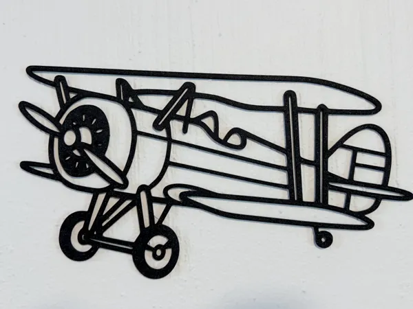Art mural 2D avion Boeing P-12