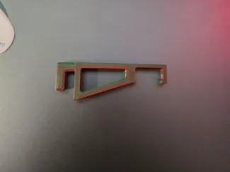 Skadis LED stripe diffuser mount (15x6 mm)